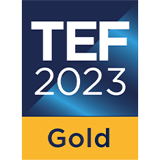 Logo for TEF 2023 gold
