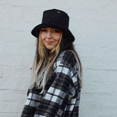 Andreea smiling