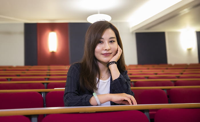 ARU student April