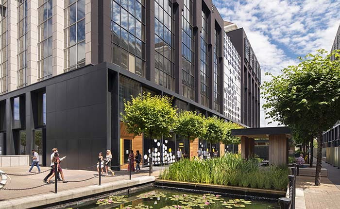 Exterior of ARU London building