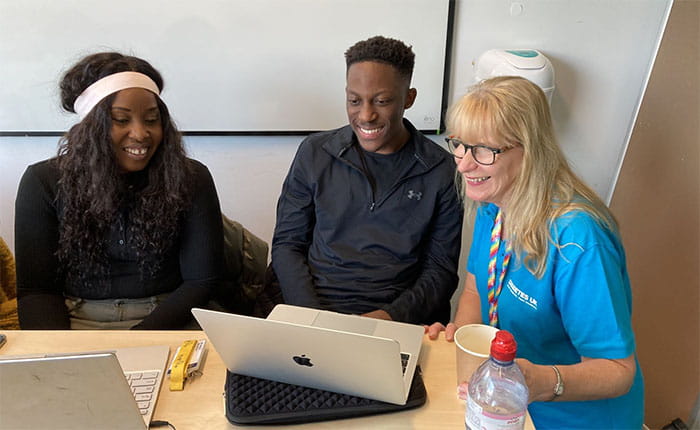 ARU students and Diabetes UK group