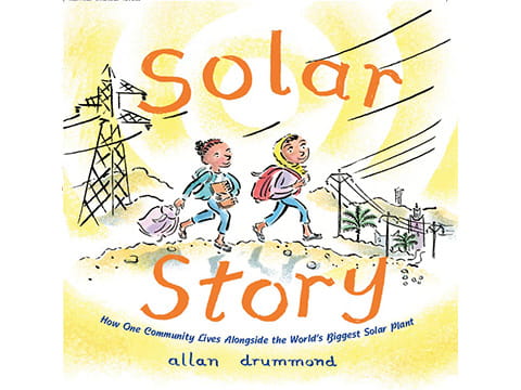 Front cover of the book Solar Story by Allan Drummond