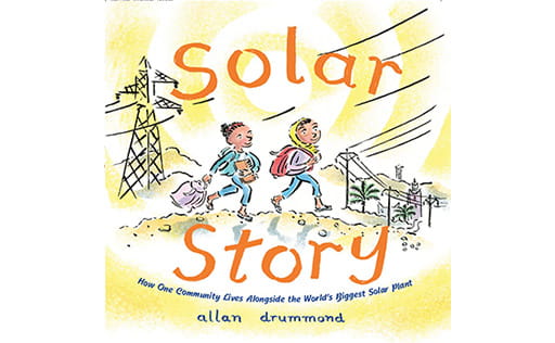 Front cover of the book Solar Story by Allan Drummond