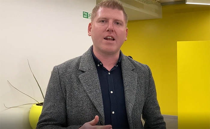 Video still of Scott Fitzmaurice, Senior Customer Success Manager at Forensic Analytics