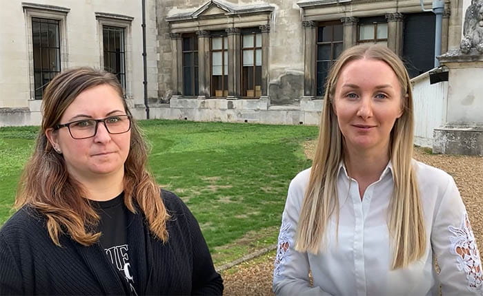 Gemma and Erika discuss their experience of beginning the Live Brief