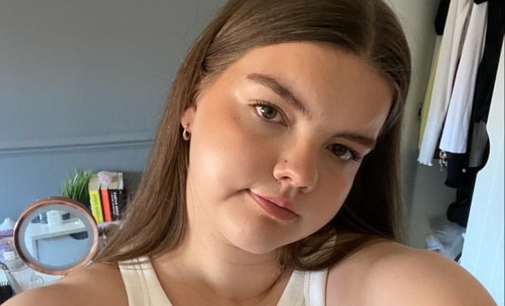 Psychology student Lily Bayford