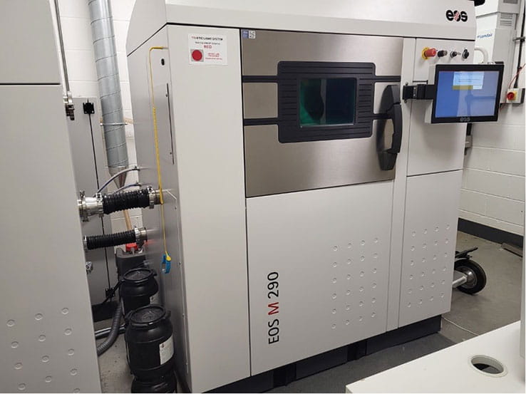 SLM EOS M290 – metal 3D printer