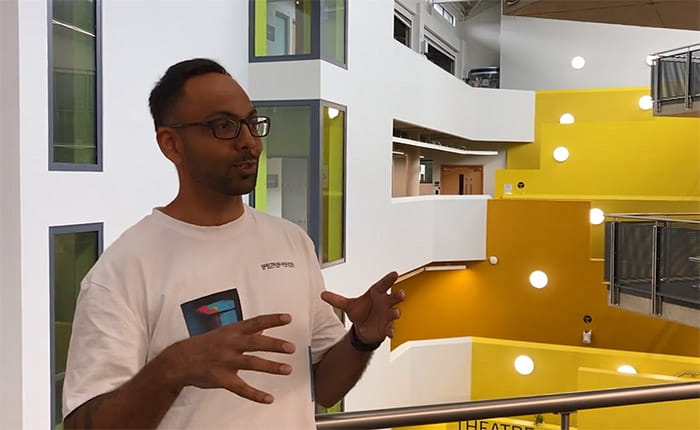 Video still of Utkarsh Gupta, CEO and Founder, Neurogether