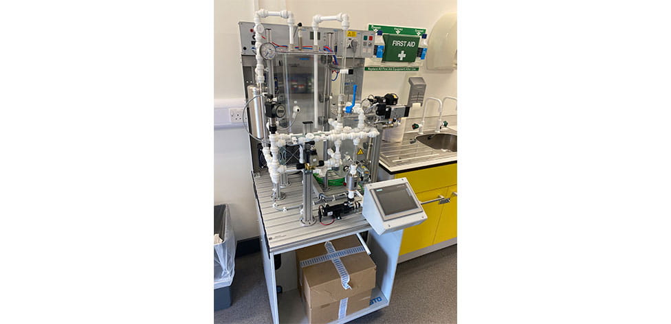 PLC chemical machine