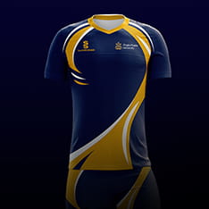 Anglia Ruskin University branded football kit