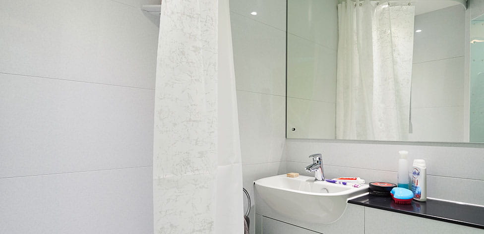 En suite bathroom
