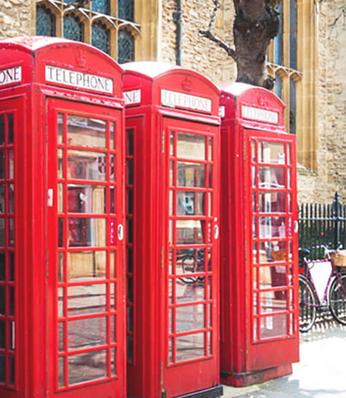 Cambridge phone booths