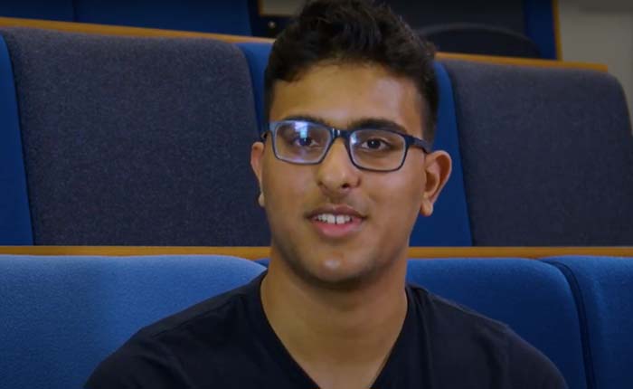 Accounting and Finance student VIshal