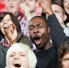 Crowd at a sport event